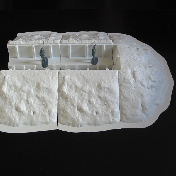 trench end and 2 trench straights T205