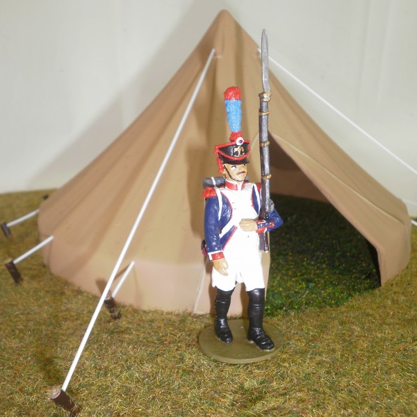Pic Mike Porthmadog Models supplied without figure or ropes or tent pegs
