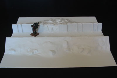 Z252 Shell Damaged Trench Straight